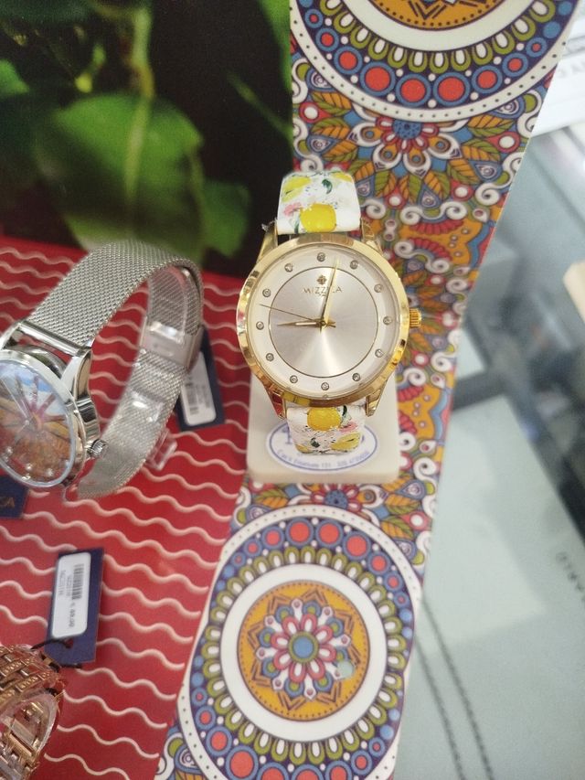 Orologio Mizzica donna - bianco e oro