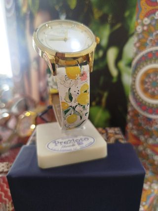 Orologio Mizzica donna - bianco e oro