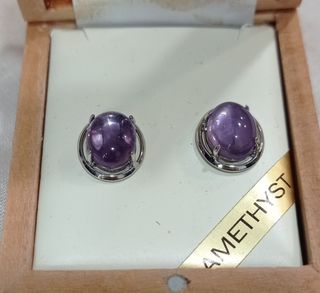 Pendientes de Amatista 