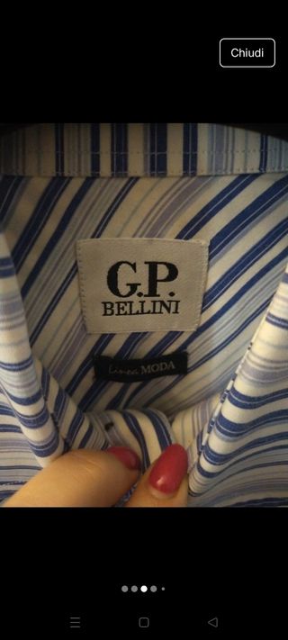 Camicia Uomo G.P. Bellini | Blu 