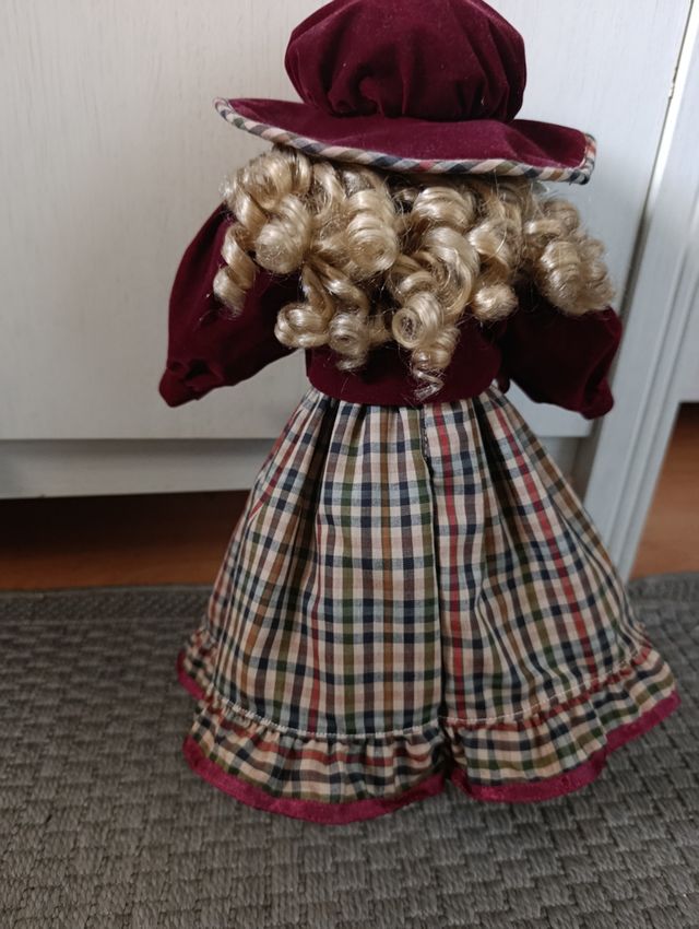 Muñeca porcelana vintage