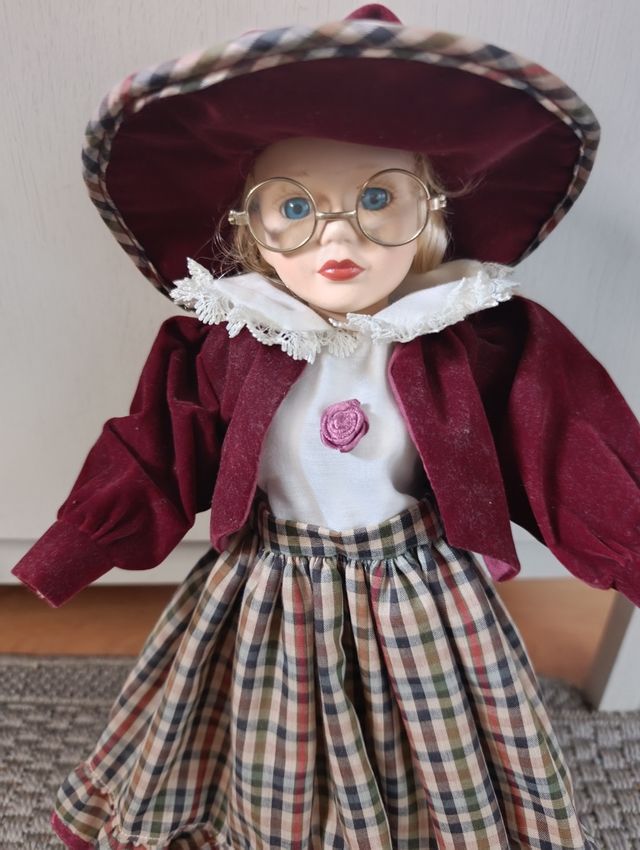 Muñeca porcelana vintage