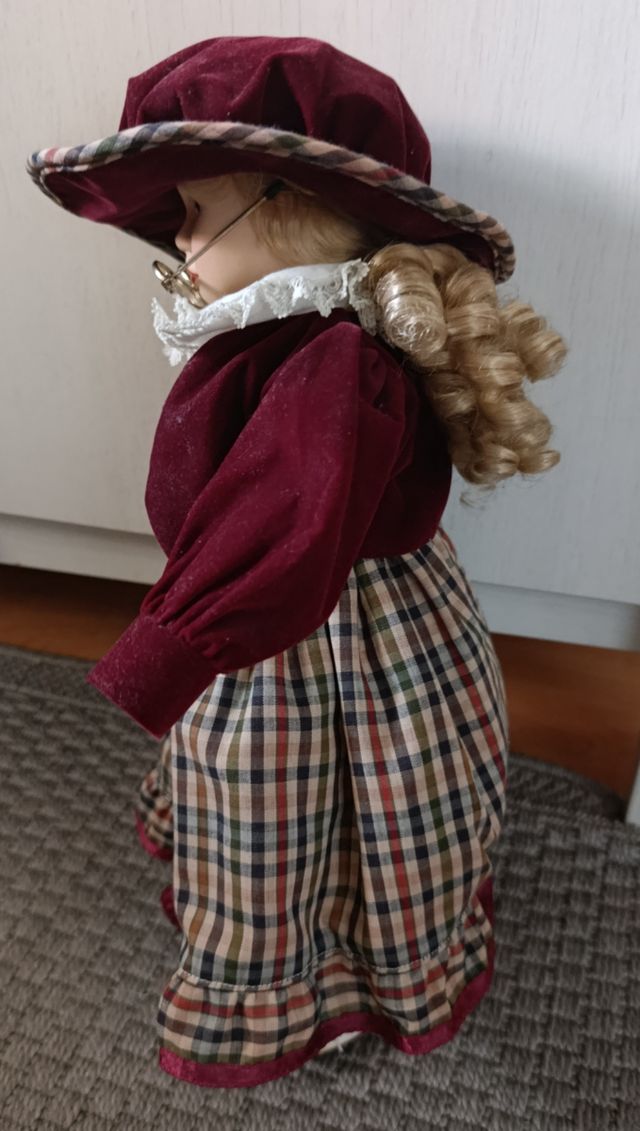 Muñeca porcelana vintage