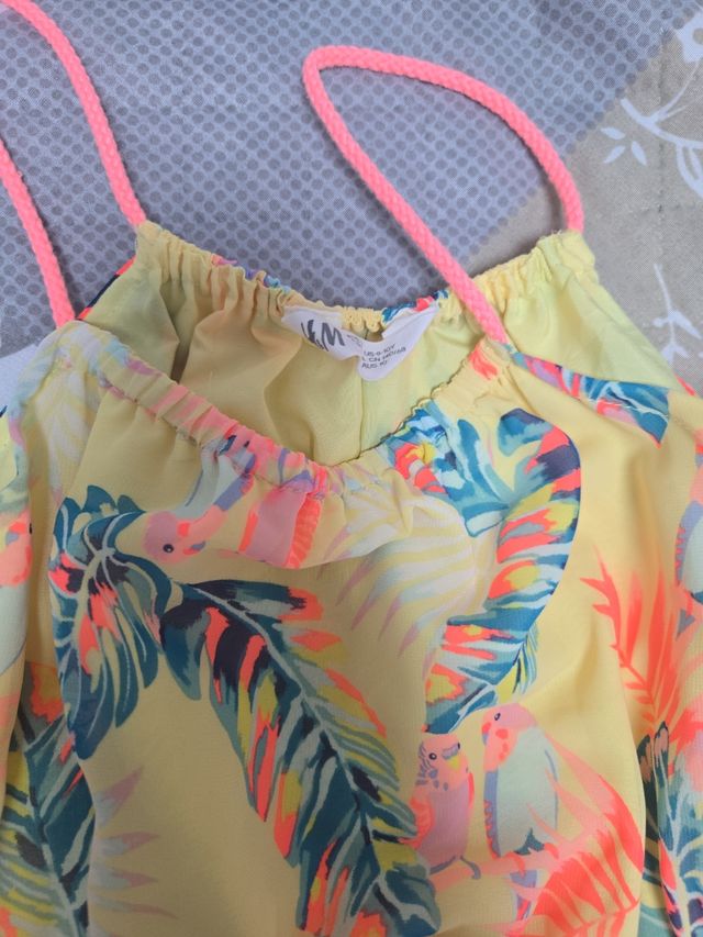 Vestido niña H&M, talla 10