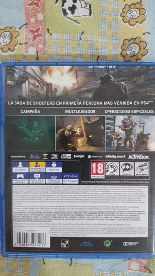 PS4 (PlayStation 4): Call of Duty Black Ops III & 