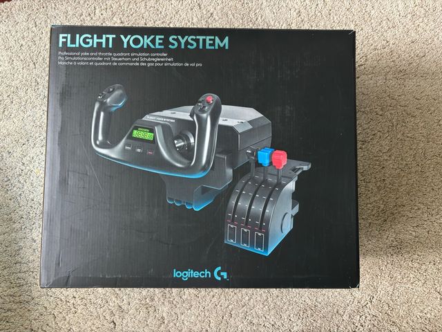 Sistema Logitech Flight Yoke