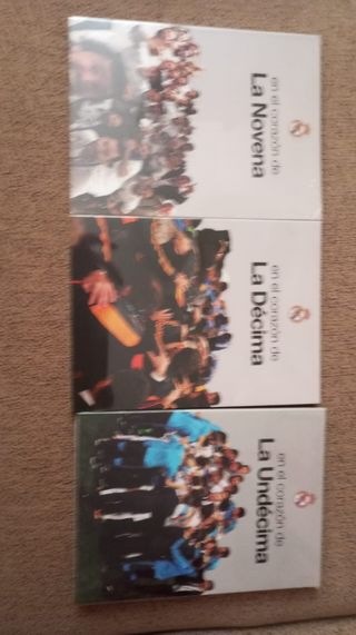 DVDs Real Madrid: La Novena, Décima, Undécima