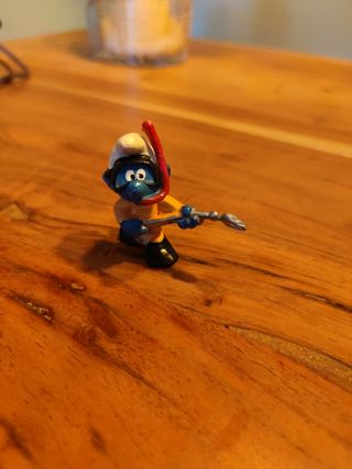 Pitufo buzo: figura Pitufo