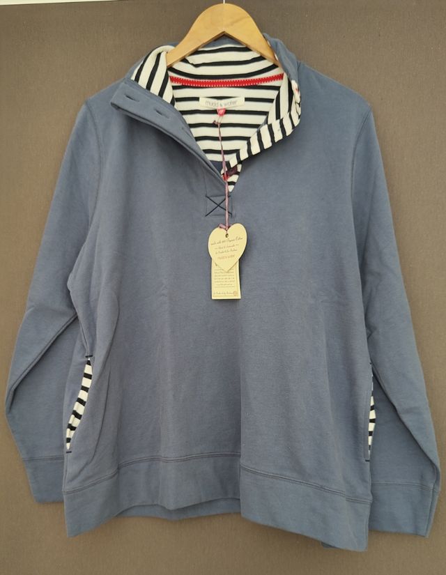 Sudadera Mudd & Water Unisex Índigo