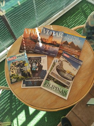 Revistas de viaje variadas