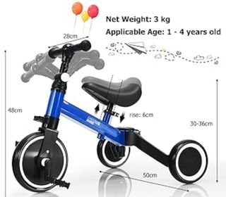 Bicicleta infantil XJD (1-4 años)