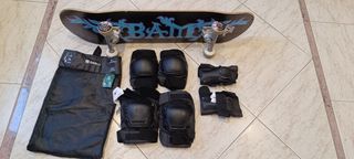 Tabla Skate de Stake Pro+ Protecciones Oxelo