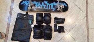 Tabla Skate de Stake Pro+ Protecciones Oxelo