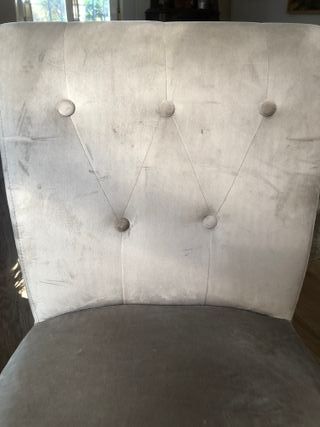 6 sillas comedor beige - madera