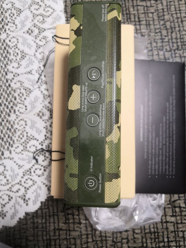 Altavoz Bluetooth camuflaje