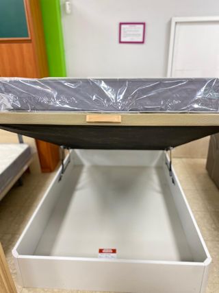 CANAPE PARA COLCHON DE 150X190 BLANCO NUEVO