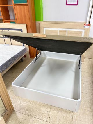 CANAPE PARA COLCHON DE 150X190 BLANCO NUEVO