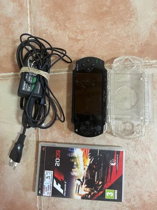 PSP Sony negra +F1 2009