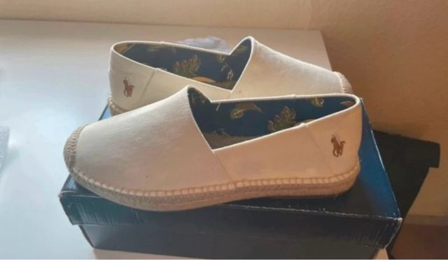 Alpargatas Ralph Lauren 41 Beige Crema