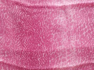 Pañuelo estampado rosa-blanco