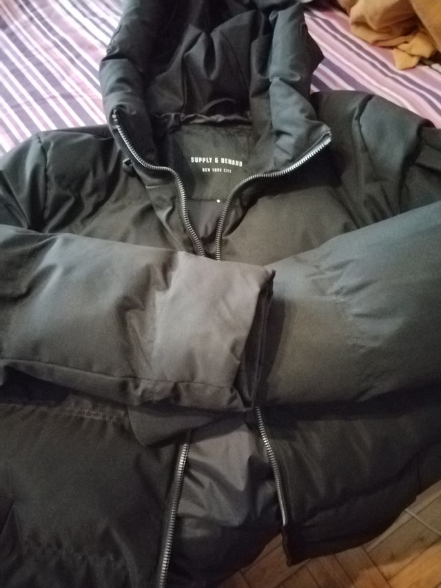 Chaqueta Supply negra talla S