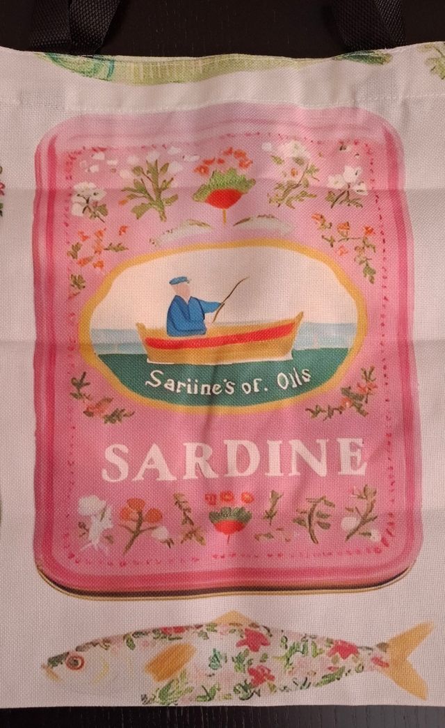 Bolsa tote Sardinas