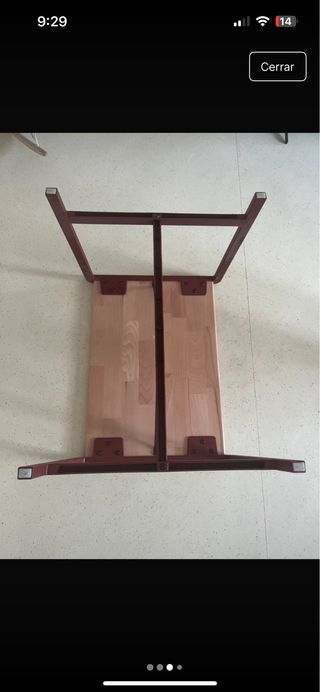 Mesa infantil Ikea x Hay Ypperlig