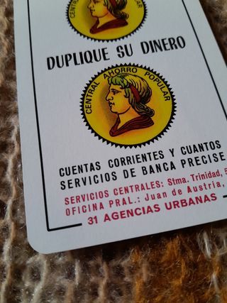 Antiguo calendario de bolsillo de 1970