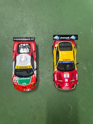 Scalextric moderno C1 GT + accesorios