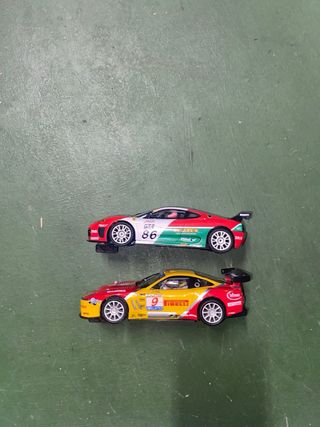 Scalextric moderno C1 GT + accesorios