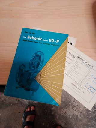 Telecamera vintage: Cinepresa 8mm