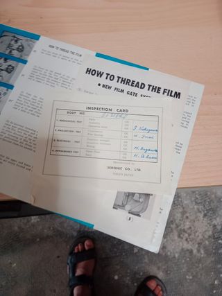 Telecamera vintage: Cinepresa 8mm