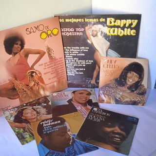 LOTE 7 VINILOS SOUL  (AÑOS 70) COLECCIONISTAS 
