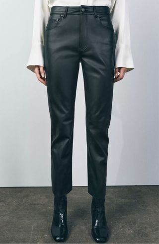 Piel ZW Collection - Pantalón negro nuevo
