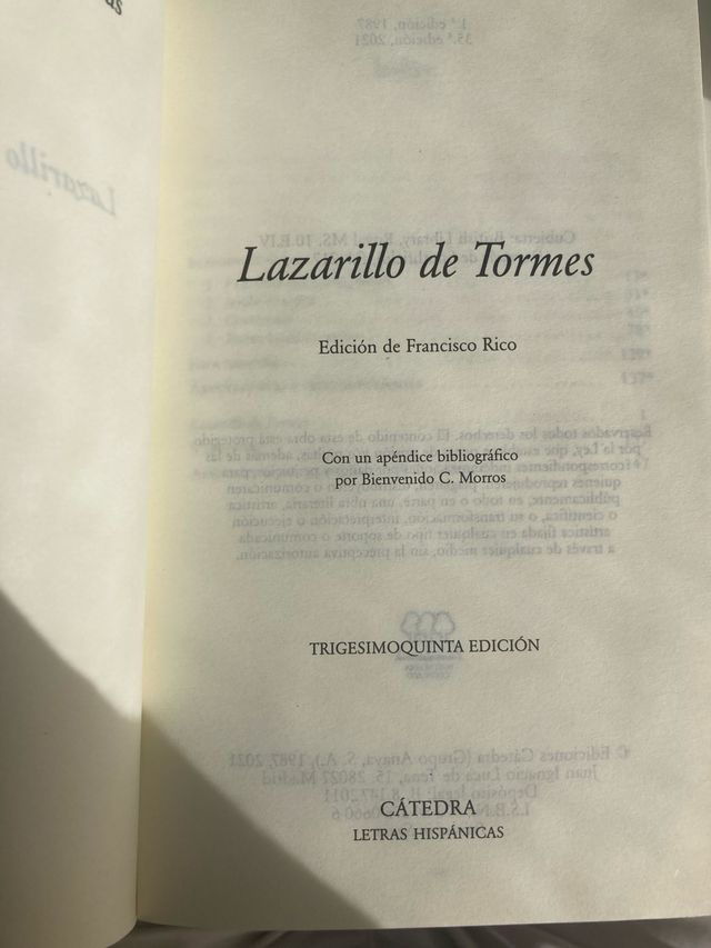 Lazarillo de Tormes