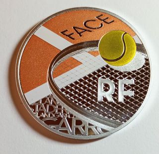 Moneda 10€ Roland Garros 2025