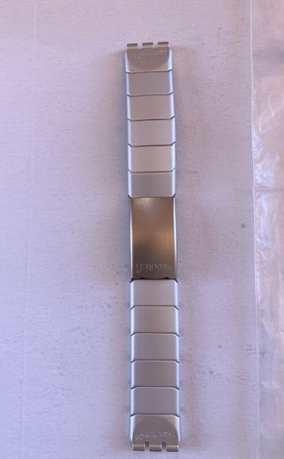 Cinturino Swatch Irony - Grigio alluminio