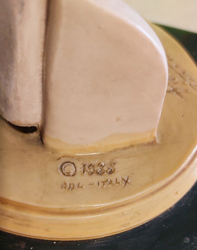 Statuetta Vittorio Tessaro anno 1988