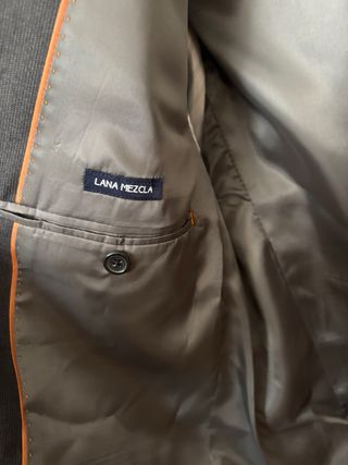 Chaqueta traje negra
