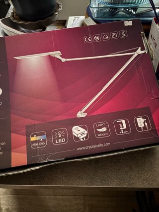 Lampada da tavolo LED bianca