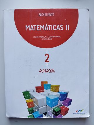 Matemáticas II.