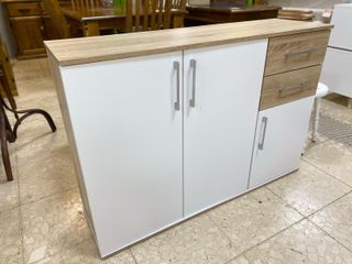 MUEBLE DE COCINA Y APARADOR NUEVO BLANCO CAMBRIA