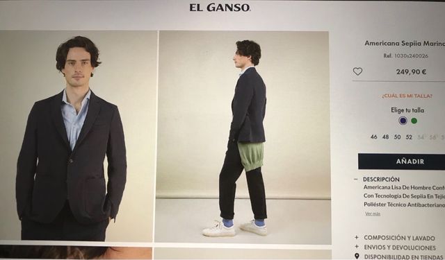 Chaqueta lana El Ganso ó lote 3 chaquetas x 35€