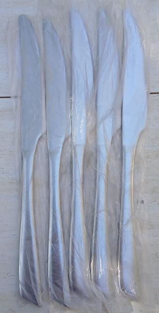 6 cuchillo mesa chuletero inoxidable GUINESS nuevo