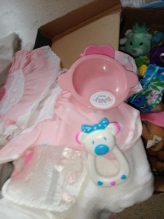 Vestidos muñeca bebé: 2 piezas