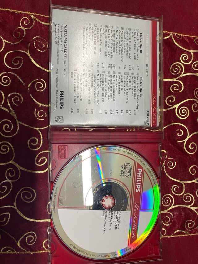 CD Chopin - Etudes op.10 & op.25