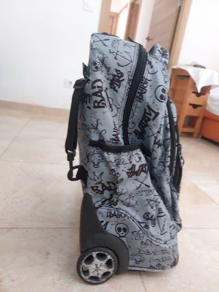 Mochila Ocean's Wave - Gris/Negra