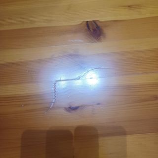 Mesa comedor pino + 7 sillas