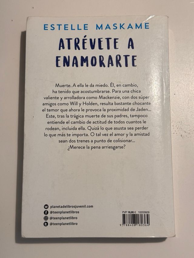 Atrévete a enamorarte