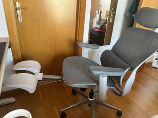 Hbada P2 - Silla ergonómica gris NUEVA